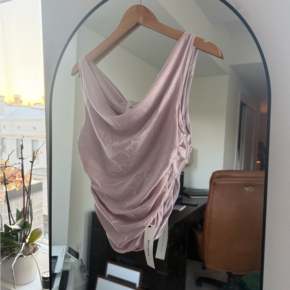 NWT Reformation Lila Knit Top in Lilac Size Medium